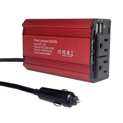 ราคาดี Universal Socket DC 12V 24V To AC 220V Modified Sine Wave Mini Power Inverter 300W 300Watts Converter Adapter Portable Car Inverter With Charger ออนไลน์