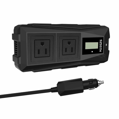 ราคาดี อินเวอร์เตอร์พลังงานรถยนต์ 300W 12V สําหรับชาร์จโทรศัพท์, โน๊ตพ็อต และอุปกรณ์เล็ก ๆ ออนไลน์