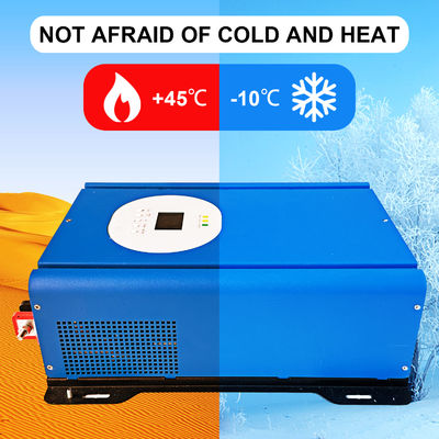 ราคาดี อินเวอร์เตอร์โซลาร์เซลล์คลื่นไซน์บริสุทธิ์ 3KW พร้อมจอ LCD ออนไลน์