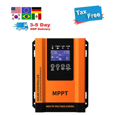 12V 24V 36V 48V 60V 72 วอลต์ เครื่องควบคุมการชาร์จแสงอาทิตย์ 30A พร้อมจอ LCD