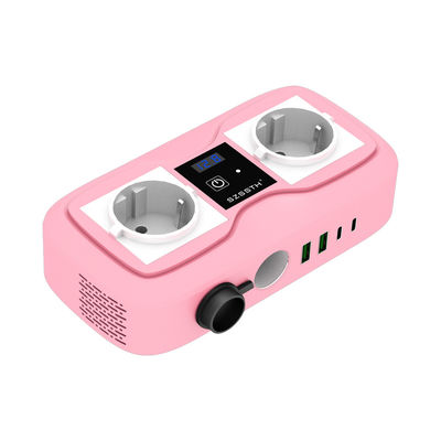 ราคาดี 200W รถ 12v ถึง 220v อินเวอร์เตอร์ ไฟบุหรี่ อินเวอร์เตอร์พลังงานด้วย 2 สนามชาร์จ USB ออนไลน์