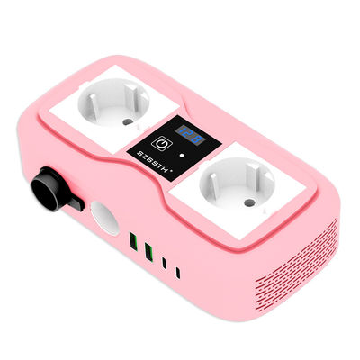 SDK Network 200W อินเวอร์เตอร์รถยนต์ DC 12v ถึง AC 220v อินเวอร์เตอร์พลังงานอัตโนมัติ