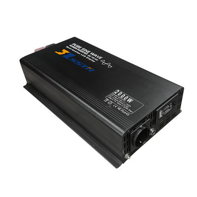 อินเวอร์เตอร์พลังงานความถี่ต่ํา 1000W Off Grid DC To AC อินเวอร์เตอร์ 12V 24V ถึง 110V 220V