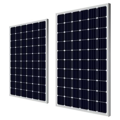 แผนแสงอาทิตย์แบบ Pv แบบมาตรฐาน 100W 250W 300W 330W 350 Watt แผนแสงอาทิตย์ 12 โวลต์