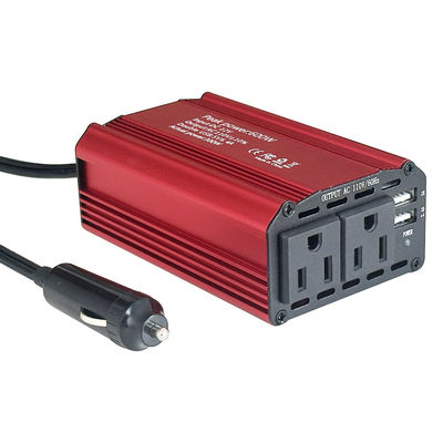 ราคาดี Universal Socket Car Power Inverter 300W 12V 220V Modified Sine Wave Converter Adapter for Laptop Phone USB Charging ออนไลน์
