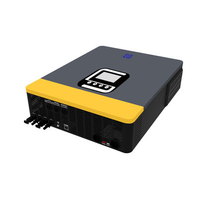 8KVA 8KW 48V คลื่นไซน์บริสุทธิ์ MPPT ไฮบริดพลังงานแสงอาทิตย์ Inverter 220V 230V 240V