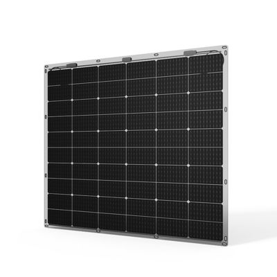 แผ่นแสงอาทิตย์แบบโมโนคริสตัลลินแบบยืดหยุ่น 200W 5.95A ด้วยประสิทธิภาพเซลล์แสงอาทิตย์สูง