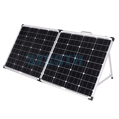 5.56A แผนแสงอาทิตย์แบบพับกระจก 250W 300W แผนแสงอาทิตย์แบบโอนอกระจกแบบพกพา