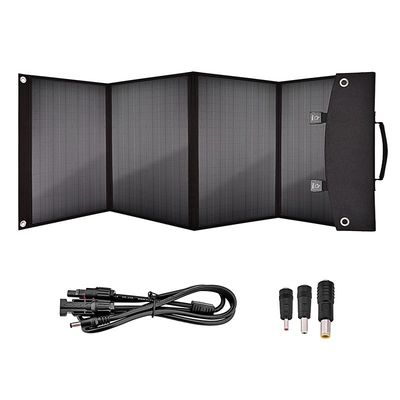 ชาร์จโทรศัพท์มือถือ แผ่นแสงอาทิตย์พับ 120w ด้วยผ้าน้ํา TPT PET EVA