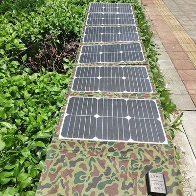 พานอลแสงอาทิตย์พับพกพา 120w 100w พานอลแสงอาทิตย์พับสําหรับการเดินปั่นกลางแจ้ง
