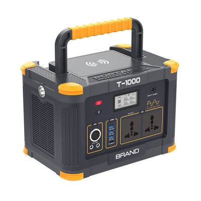 การชาร์จโทรศัพท์ 1000W สถานีไฟฟ้าพกพา 1kw Power Bank With PD Function