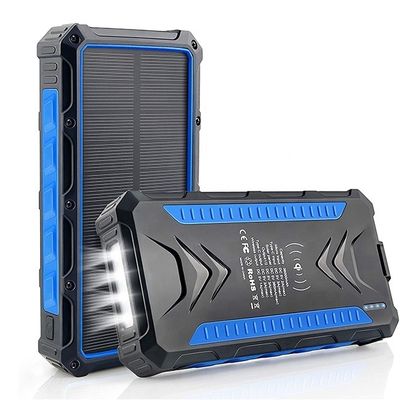 ราคาดี ชาร์จไวไร้สาย แบตเตอรี่พลังงานแสงอาทิตย์ 30000mAh ความจุสูง ออนไลน์