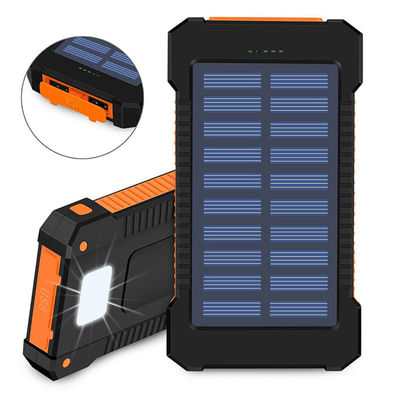 เครื่องชาร์จเร็วแบบไร้สาย เครื่องชาร์จพลังงานแสงอาทิตย์แบบพกพา 10000mAh 20000mAh 30000mAh
