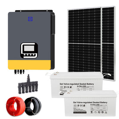 ระบบพลังแสงอาทิตย์ 8000w ระบบพลังแสงอาทิตย์บ้าน ด้วยผลิต 100V/110V/120V/220V/230V/240V