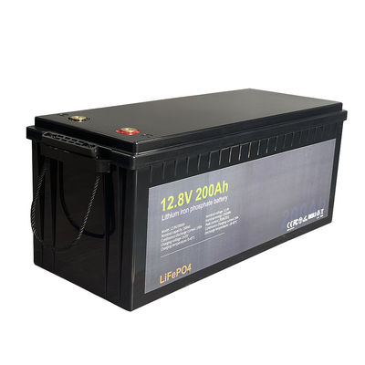ภายใน BMS LiFePo4 แบตเตอรี่แสงอาทิตย์ 12V 200Ah แบตเตอรี่แสงอาทิตย์ลิตยูมเหล็กฟอสฟาต