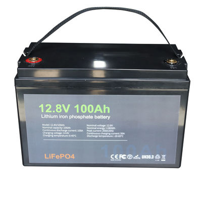 12.8V 100Ah แบตเตอรี่ LFP ขนาดเล็ก สําหรับรถกอล์ฟ RV OEM/ODM ยินดีต้อนรับ