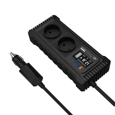 เครื่องเปลี่ยนพลังงานรถยนต์แบบพกพา 200W Pure Sine Wave พร้อม USB แบบ C