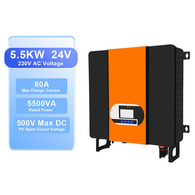 ราคาดี เครื่องควบคุมพลังแสงอาทิตย์ MPPT 48V DC ถึง 110V 220V 230V อินเวอร์เตอร์ไฮบริดพลังงานแสงอาทิตย์แบบ Sine Wave Pure สําหรับการแปลงพลังงาน ออนไลน์