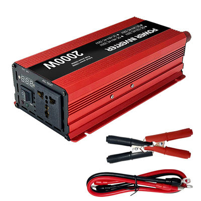 2000W สูงสุด DC ไปยัง AC Inverters 12V 24V 48V 60V Off Grid Power Inverter ความจูงปัจจุบันการออก