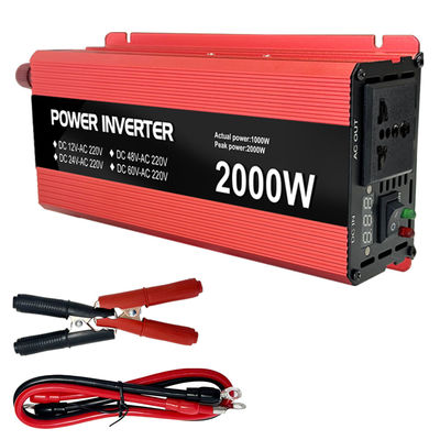 ราคาดี 12V 24V 48V 60V ถึง 110V 220V 230V เครื่องแปลงพลังงานระยะเดียวพร้อม SDK Network ออนไลน์