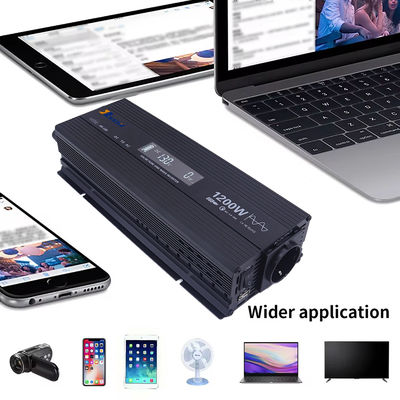 1200w Inverter 12v โวลเตจคู่ 110V/220V สําหรับการเชื่อถือและการแปลงพลังงาน
