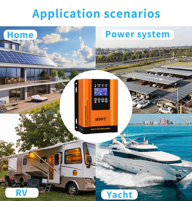 เครื่องควบคุม MPPT ออฟเกรดสมาร์ท จอ LCD และปุ่มสัมผัสสําหรับการจัดการพลังงานแสงอาทิตย์ที่พัฒนาสูงสุดที่ความดันไฟฟ้า PV 230V