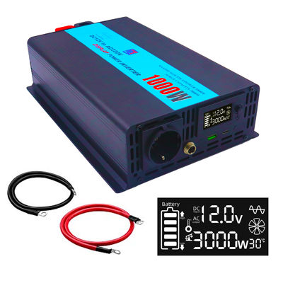 อินเวอร์เตอร์คลื่นไซน์บริสุทธิ์กำลังสูง 2000W-16000W พร้อมระบบป้องกันไฟกระชากขั้นสูง