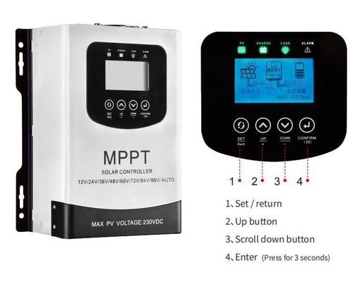ราคาดี เครื่องควบคุมการชาร์จพลังงานแสงอาทิตย์ MPPT โหมดชาร์จอัตโนมัติ 30A 40A 50A 60A สำหรับระบบพลังงานแสงอาทิตย์ ออนไลน์