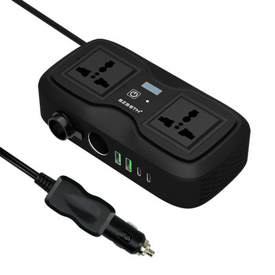ราคาดี GaN Power Driver Pro: อินเวอร์เตอร์ในรถยนต์ 400W Peak พร้อมเต้ารับ AC 2 ช่อง & ที่ชาร์จ USB PD คู่ | คลื่นไซน์ดัดแปลงสำหรับใช้ในบ้านและบนท้องถนน ออนไลน์