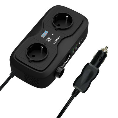 ราคาดี 200W GaN All-in-One Car Power Inverter และ PD Fast Charger 12V ถึง 220V AC พร้อม Display และการป้องกันความดันเกิน ออนไลน์