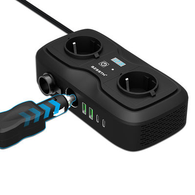 ราคาดี 200W DC เป็น AC Car Power Inverter 12V เป็น 220V เครื่องแปลงด้วย EU Universal Socket & CE Certification ออนไลน์