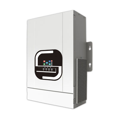 ราคาดี อินเวอร์เตอร์พลังงานแสงอาทิตย์แบบไฮบริด 3.6KW 6.2KW Dual Output สำหรับระบบ Off Grid 24V 48V คลื่นไซน์บริสุทธิ์ พร้อมตัวควบคุม MPPT 120A ออนไลน์