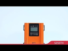 12V 24V 36V 48V 60V 72 วอลต์ เครื่องควบคุมการชาร์จแสงอาทิตย์ 30A พร้อมจอ LCD