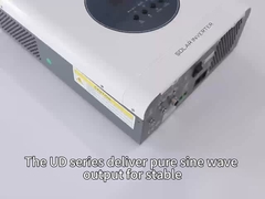 3Kw 24V 110V 220V DC ถึง AC Wifi Ups สะอาด ไซน์เวฟ ไฮบริด โซลาร์ อินเวอร์เตอร์